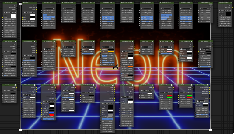 Compositor Nodes Pack04 3dbb Distortion preview image 1